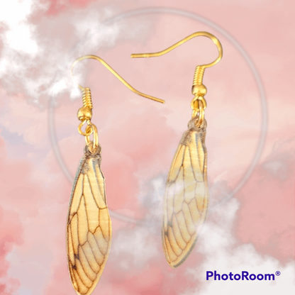 Fairy / Pixie Wings Dangling Earrings