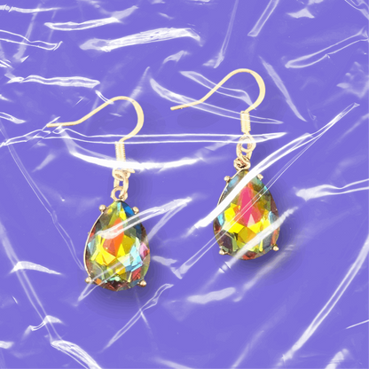 Dragon Gemstone Dangaling Earrings 🐉